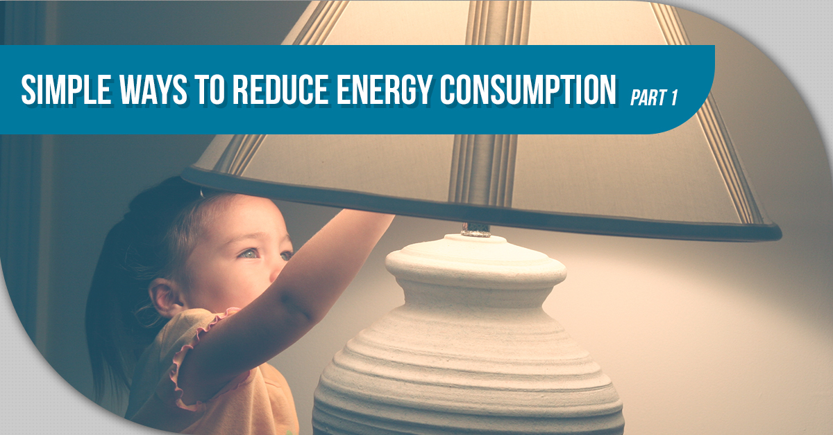 Simple Ways To Reduce Energy Consumption