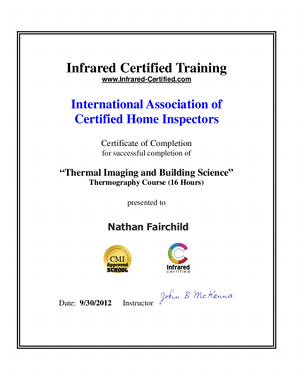 Infared Certified
