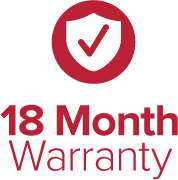 18 Month warranty